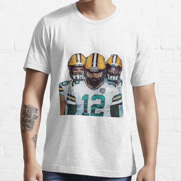 Men's Aaron Rodgers Green Bay Packers I Love Gold T-Shirt Size: Small