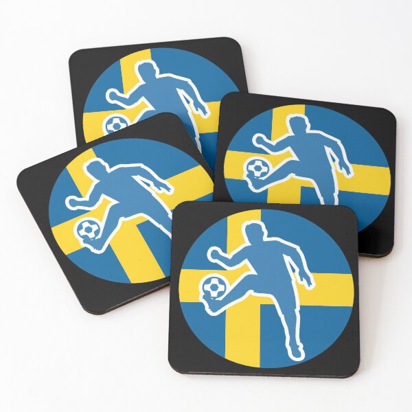 Item preview, Sweden flag soccer player designed and sold by Astralia.