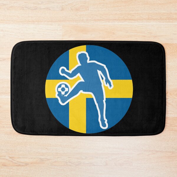 Item preview, Sweden flag soccer player designed and sold by Astralia.