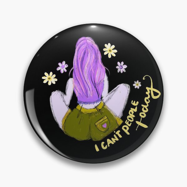 Item preview, I Can’t People Today Funny Quote designed and sold by Squarebird.