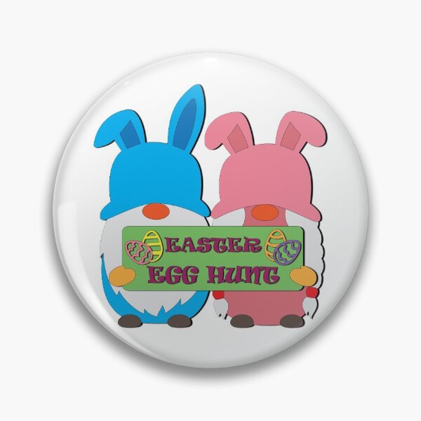 Item preview, Easter Egg Day, Bunny Gnome designed and sold by hoangthedoodler.