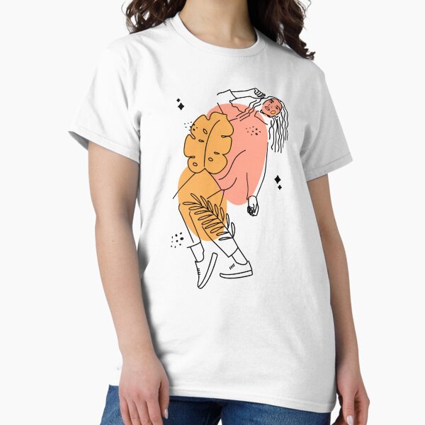 Vista previa del artículo con la obra «Silueta de dibujo de línea única femenino abstracto minimalista», diseñado y vendido por gugenia.