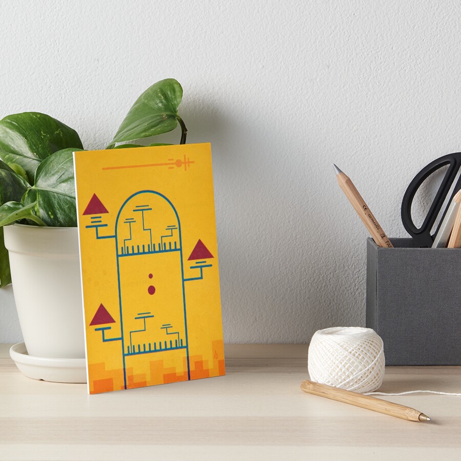 Item preview, Art Board Print designed and sold by MoonBlasteroid.