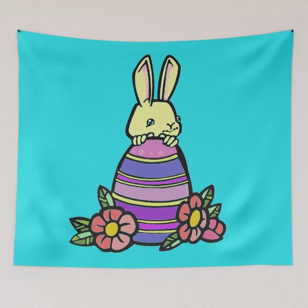 Item preview, Easter Egg and Bunny designed and sold by sandpiperstudio.
