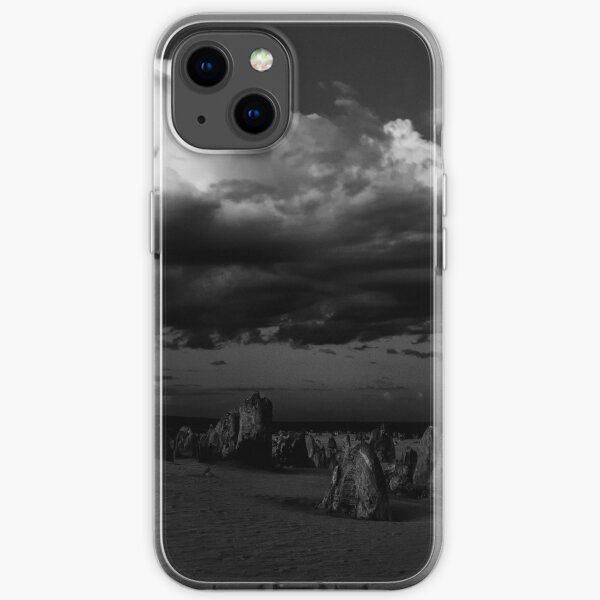 Stormy Skies Over The Pinnacles iPhone Soft Case