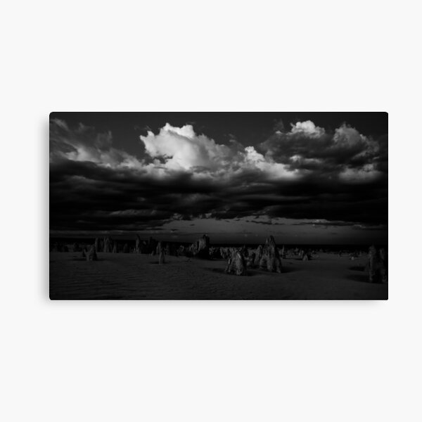 Stormy Skies Over The Pinnacles Canvas Print