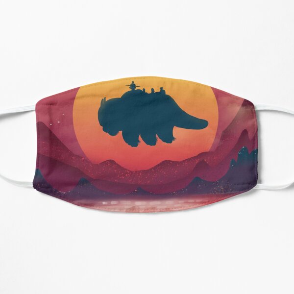 Appa Sunset the las air bender Flat Mask