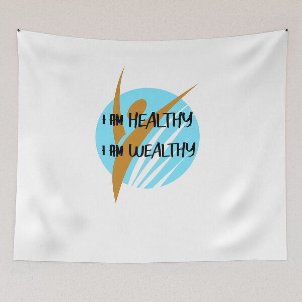 Item preview,  i am healthy i am wealthy, health is wealth designed and sold by helkav.