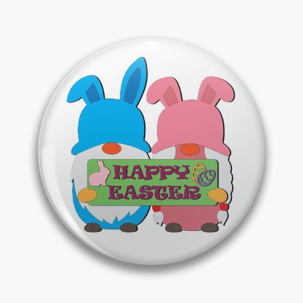 Item preview, Happy Easter, Bunny Gnome designed and sold by hoangthedoodler.