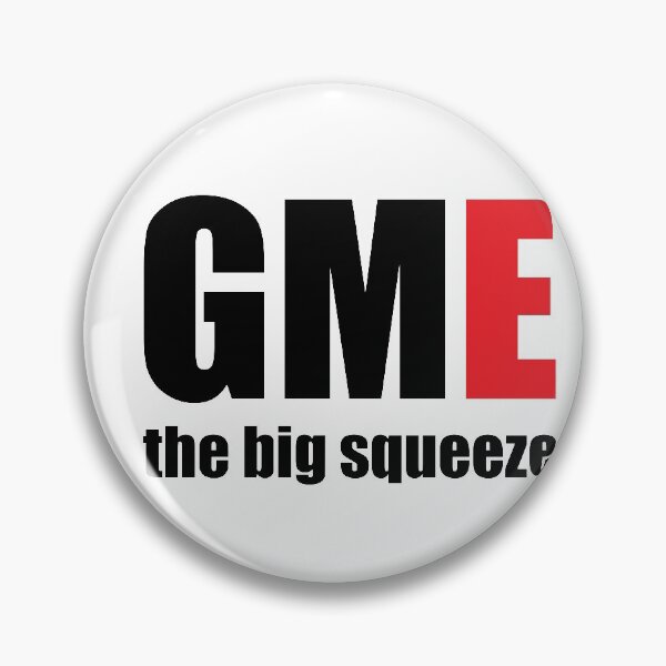 Item preview, GME the big squeeze. Game Stop Trading t shirt and sticker for GME investors and traders. designed and sold by WatTees.
