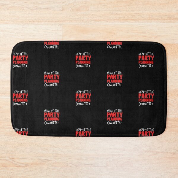 Item preview, Head of The Party Planning Committee, Themed Bachelorette Shirt designed and sold by Chic Threads Shop.
