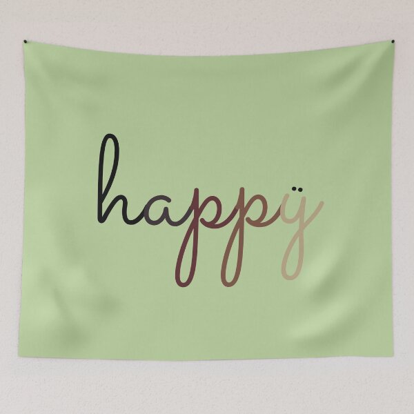 Item preview, Happy Cursive Script designed and sold by ArtIsSixthSense.