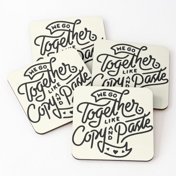 Item preview, We go Together like Copy And Paste Valentine Gift Idea designed and sold by OwenKennedy.