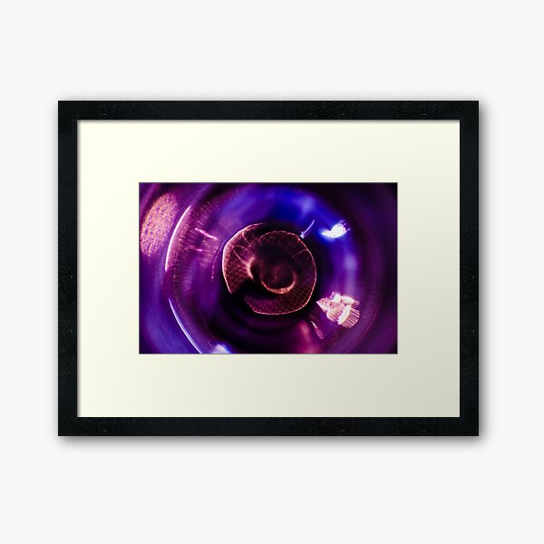 Glass Iris Framed Art Print