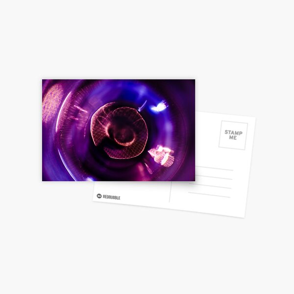 Glass Iris Postcard