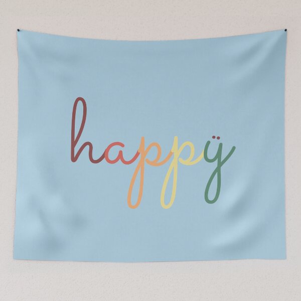 Item preview, Happy Cursive Script designed and sold by ArtIsSixthSense.