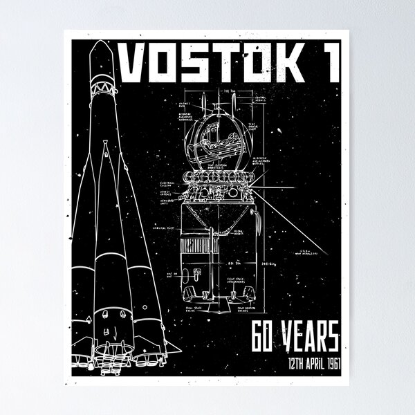 Item preview, Vostok 1 Plano 60 Aniversario designed and sold by ScienceNStuff.