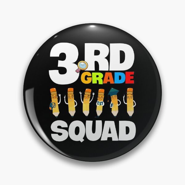Item preview, 3rd Grade Squad Five Pencils - Shirt Graphic Tee - Cool T Shirts For Men With designed and sold by ANHKACA.