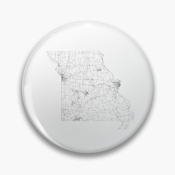 Item preview, Missouri State Map, Art Print By LandSartprints designed and sold by LandSartprints.