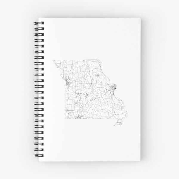 Item preview, Missouri State Map, Art Print By LandSartprints designed and sold by LandSartprints.