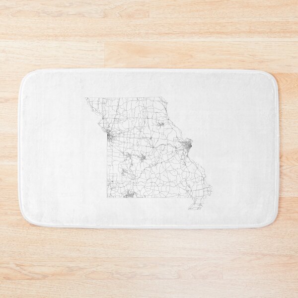 Item preview, Missouri State Map, Art Print By LandSartprints designed and sold by LandSartprints.