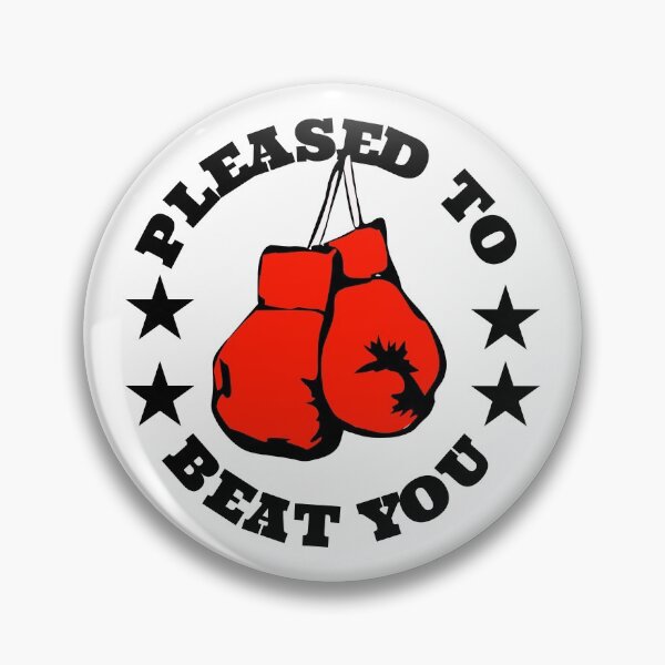 Item preview, Pleased to Beat You Red Boxing Gloves designed and sold by curledup-cat.