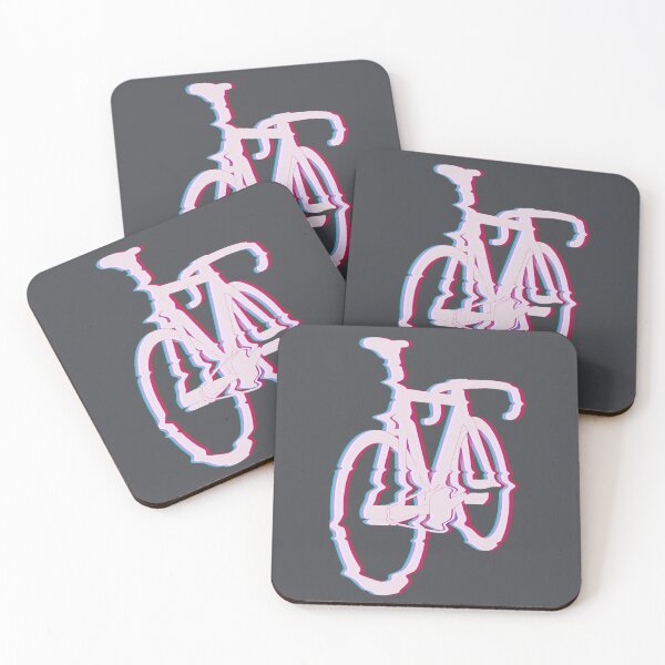 Item preview, Warping and Glitched Bicycle designed and sold by RabeDesigns.