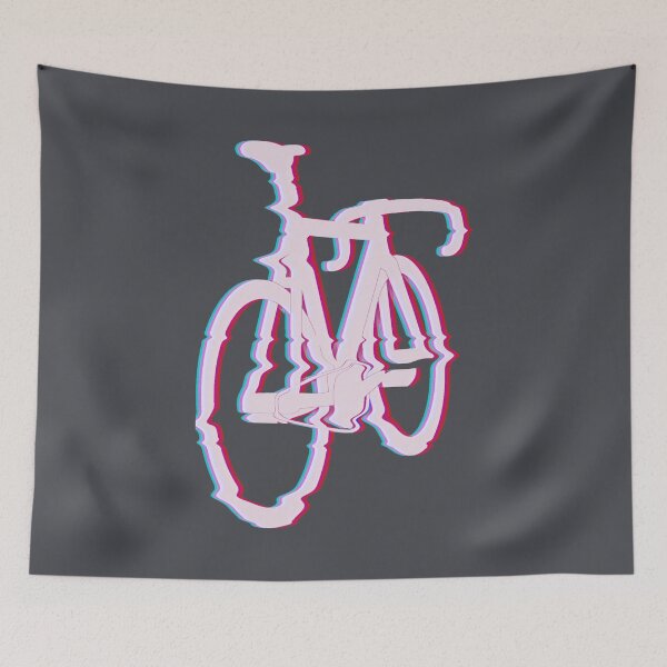 Item preview, Warping and Glitched Bicycle designed and sold by RabeDesigns.