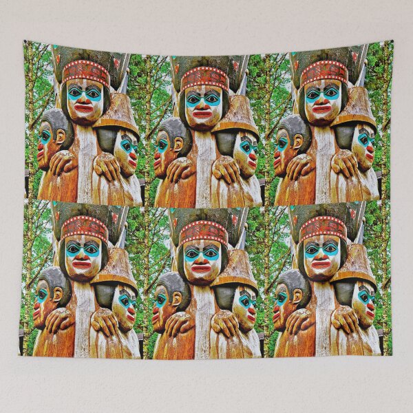 Item preview, Native Alaskan Totem Pole designed and sold by Anthony Macaluso.