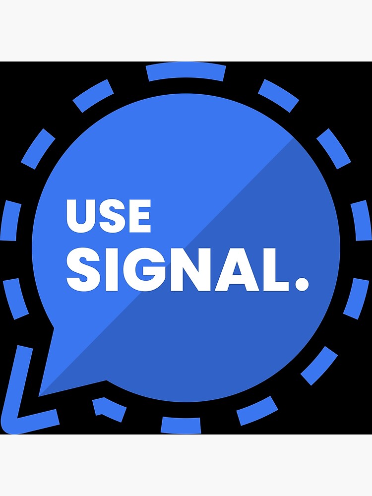 "Use Signal Only" Poster for Sale by ezralfredo Redbubble