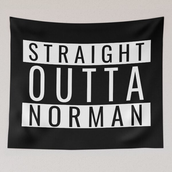 Item preview, Straight Outta Norman designed and sold by Teelogic.