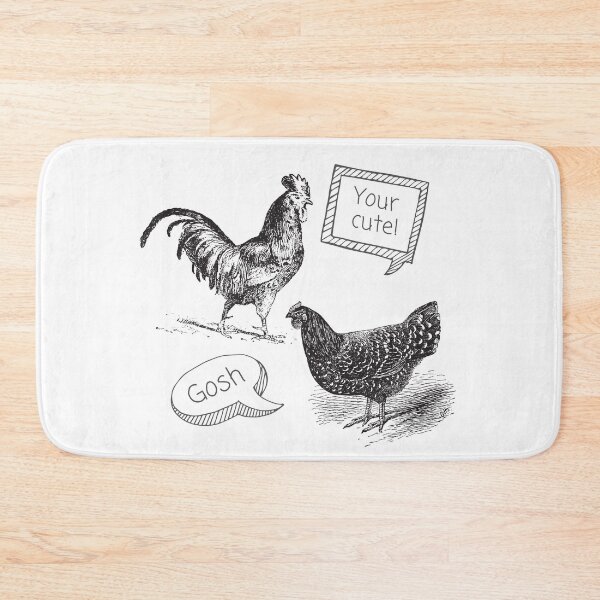 Item preview, Funny Flirting Vintage Chicken Phone  designed and sold by Zentropik.