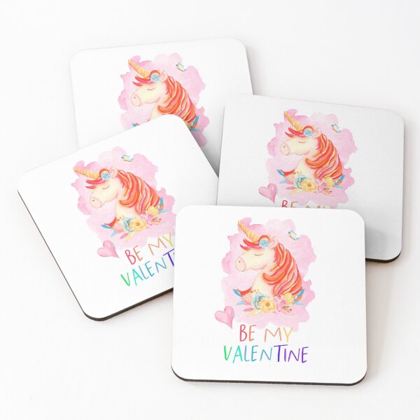 Item preview, Be My Valentine. Unicorn Valentines Day designed and sold by dfxsam08.