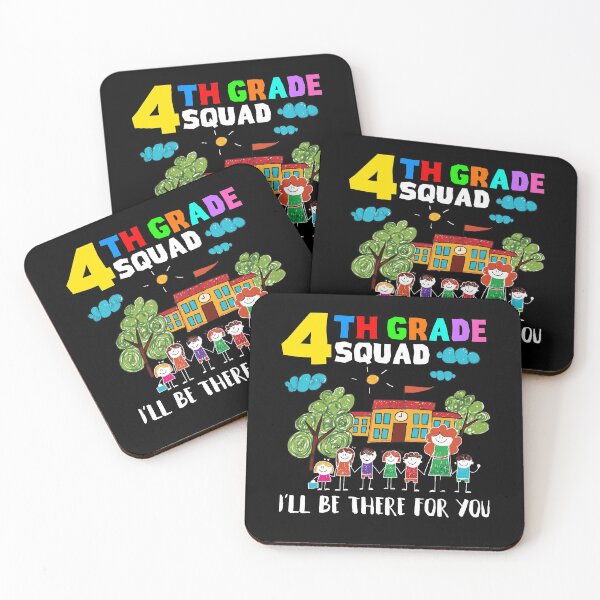 Item preview, 4th Grade Squad I’ll Be There For You Teacher And Sŧυɗεηŧs - Shirt Graphic Tee - designed and sold by ANHKACA.