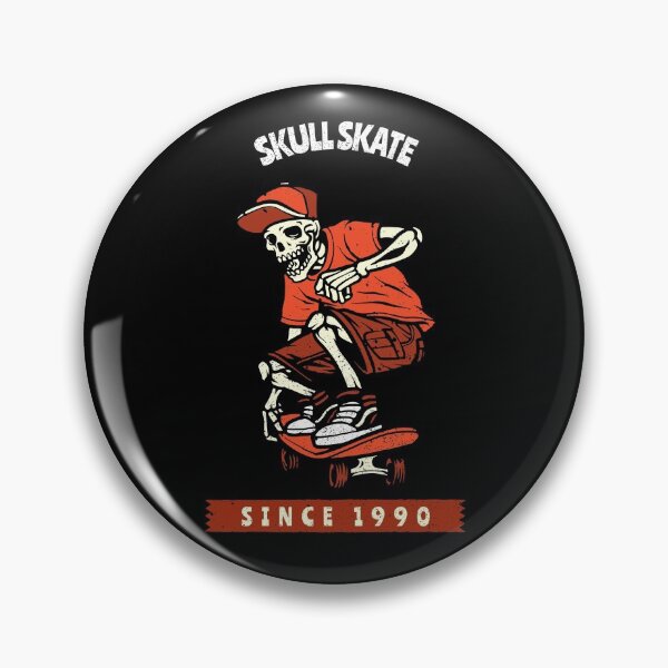Item preview, Skate Life- Skull Skate Since 1990 Funny Skateboarding designed and sold by The Full Cart.