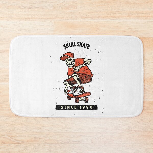 Item preview, Skate Life- Skull Skate Since 1990 Funny Skateboarding designed and sold by The Full Cart.