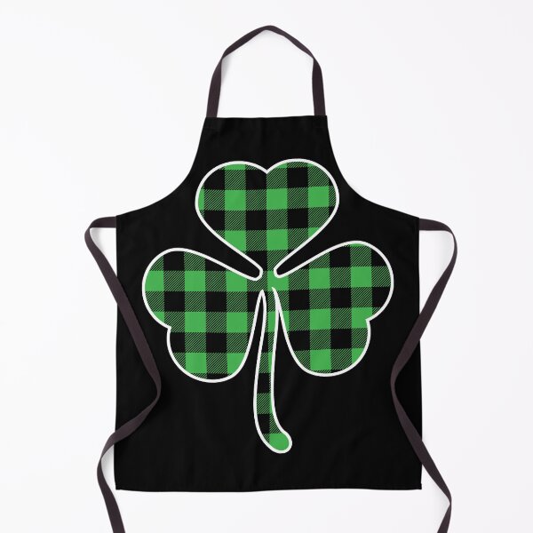 Item preview, Buffalo Plaid Shamrock Green Clover designed and sold by Doa-ibu.