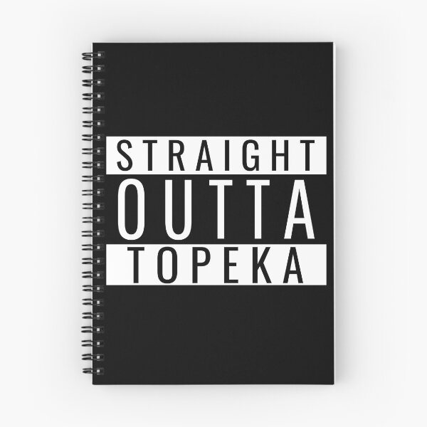 Item preview, Straight Outta Topeka designed and sold by Teelogic.
