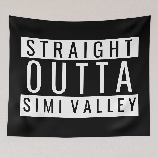 Item preview, Straight Outta Simi Valley designed and sold by Teelogic.