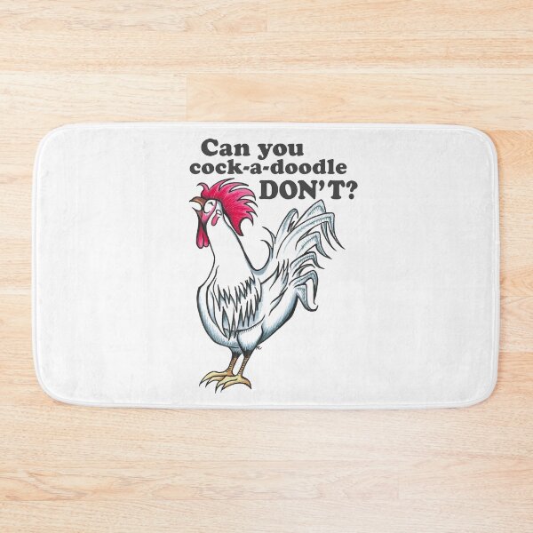 Item preview, Happy Rooster - Can You Cock-A-Doodle Don't? designed and sold by The White Bat.