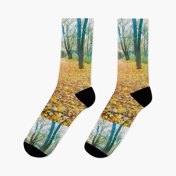 Item preview, Autumn forest, fall, natural background  designed and sold by helenkaiy.