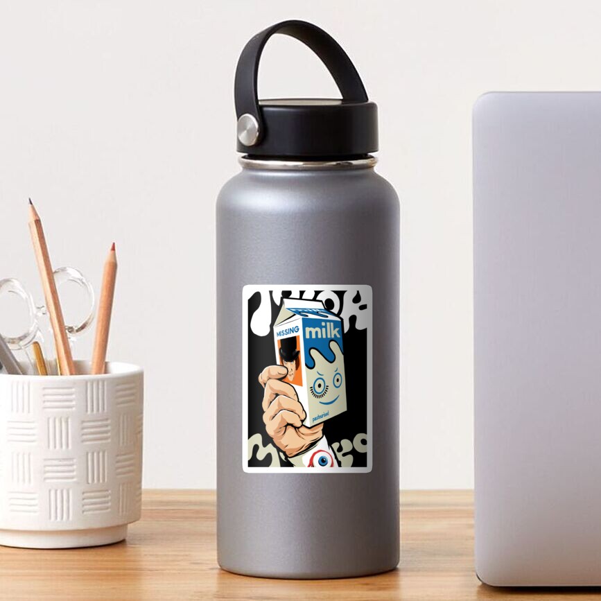 Kubrick and TV Easily Sticker