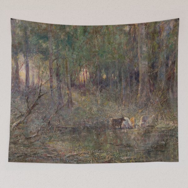 Item preview, Violet and Gold - Frederick McCubbin designed and sold by themasters.