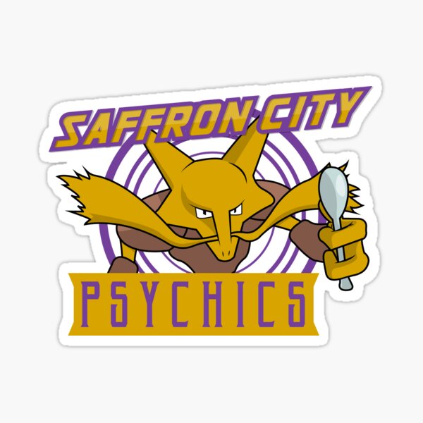 Saffron City Psychics Sticker