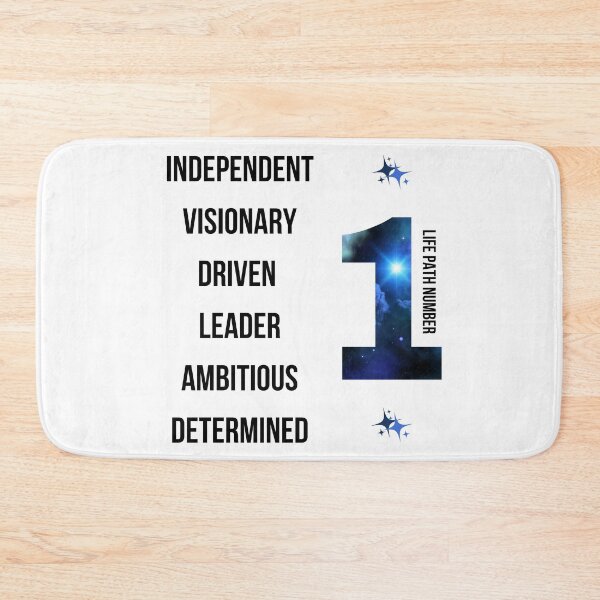 Item preview, Life Path 1, Life Path Number One, Law Of Numbers, Numerology, Understanding Numbers designed and sold by Black11Flamingo.