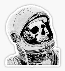 Death On Mars Sticker