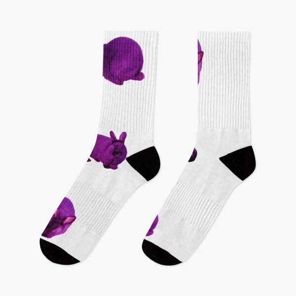 Item preview, Black Bunny Pattern (magenta edit) designed and sold by Grace Feucht.