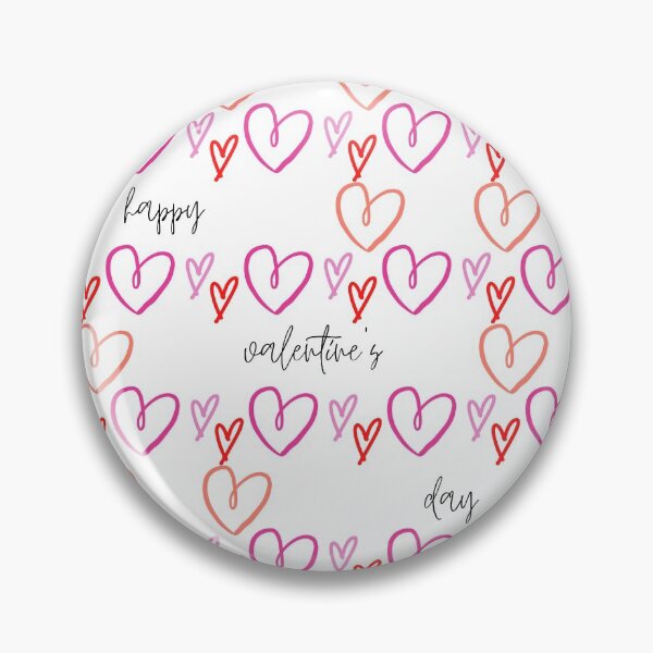 Item preview, happy valentines day shades of pink hearts designed and sold by azurebleu.