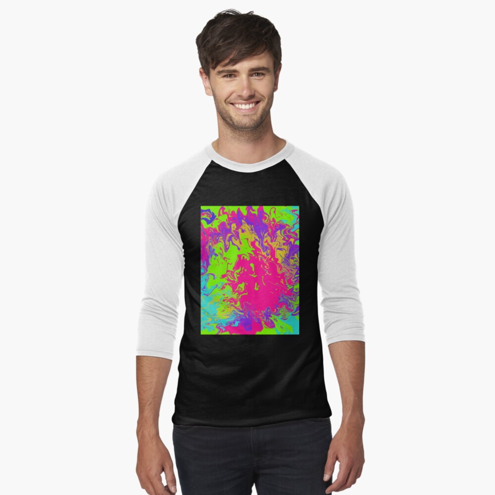 Item preview, Baseball ¾ Sleeve T-Shirt designed and sold by ArtKseniia.