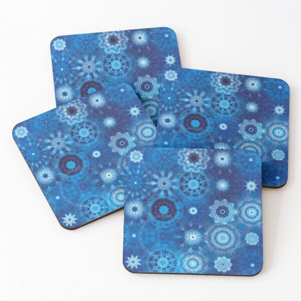 Item preview, aqua mandala pattern designed and sold by haroulita.
